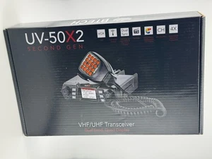 BTECH UV-50X2 (druga generacja) Mobilna dwupasmowa podstawa 50 W, radio mobilne: VHF,... - Zdjęcie 1 z 2