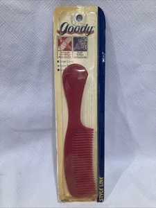 GOODY 6.5” Red Super Handled Comb Detangle & Finish #09628 New 1996 102 - Picture 1 of 9