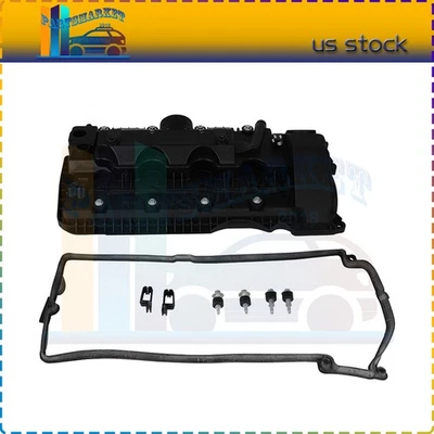 For BMW 745Li X5 4.4L 4.8L Valve Cover W/Gasket 2002 2009-2010 Foto 1 de 4