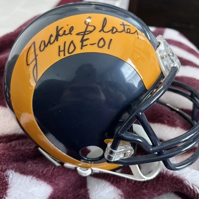Jackie Slater Signed Los Angeles Rams Minihelmet JSA - Image 1 of 4