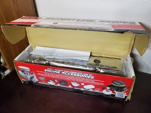 Edelbrock 4449 Signature Series Valve Covers for GM/Chevrolet/Chevy 262-400 - Foto 1 di 7