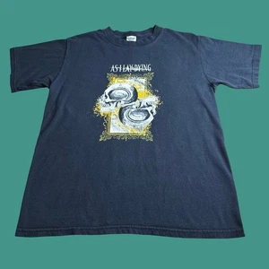 Camiseta As I Lay Dying Para Hombres Banda Mediana Calavera Negro Metal Emo Grunge Y2K De Colección - Imagen 1 de 10