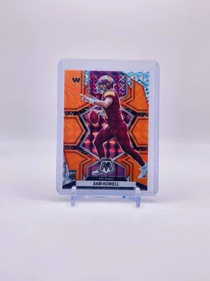 Sam Howell #274 - Orange Reactive Mosaic - 2022 Panini Mosaic Football - Image 1 of 3