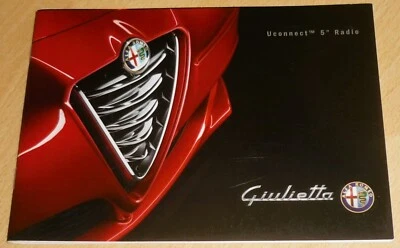 Uso manutenzione Alfa Romeo Giulietta Uconnect 5 Radio - Immagine 1 di 3