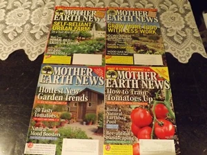 4 Issue Lot: Mother Earth News Homesteading Self Sufficient Magazines / #57 - Foto 1 di 5