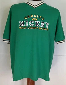 Vintage Varsity 1928 Mickey Walt Disney World V-Neck Size Medium - Picture 1 of 6