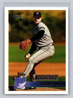 1996 Topps Donne Wall #341 Houston Astros Rookie - Image 1 of 2