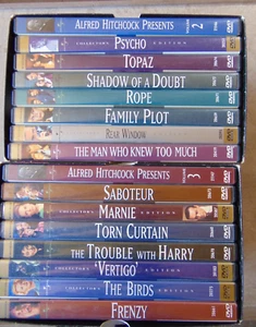 the Alfred Hitchcock Collection Vol 1 & 2 Cd DVDs boxed set - Foto 1 di 15