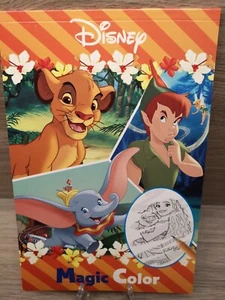 Walt Disney - Zaubermalbuch Magic Color mit 24 Bildern (Peter Pan, Dumbo, uvm..) - Bild 1 von 2