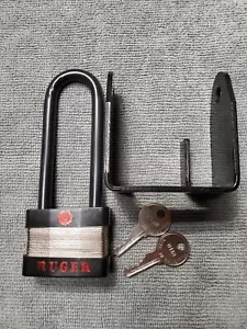 Ruger 10/22 O.E. Gun Lock And Bracket. 2 - Keys Included. - Picture 1 of 1