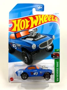 NUEVO - Rastrillo inverso Hot Wheels Volvo P1800 Gasser HW - Imagen 1 de 2