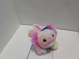 Build-A-Bear Workshop Mini Beans Rainbow Tie-Dye Axolotl Stuffed Animal NWT BAB - Picture 1 of 3
