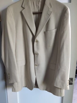 Daniel Cremieux Collection Wool Sport Coat Suit Tan Beige Dillards Foto 1 de 4