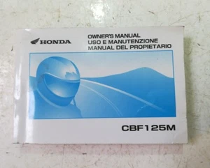 Honda CBF125 BESITZERHANDBUCH 2010 (D68) - Bild 1 von 2