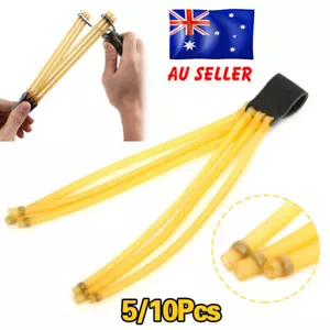 5/10PCS Replacement Band Sets Heavy Pull Rubber Bands Outdoor Camping Hunting - Picture 1 of 9