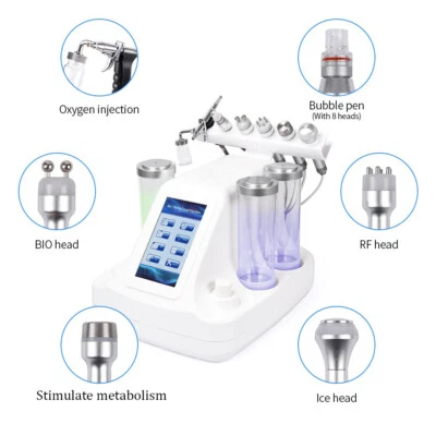 6IN1 Facial Dermabrasion Hydro Water Deep Cleansing Machine Skin Care SPA - Image 1 of 4
