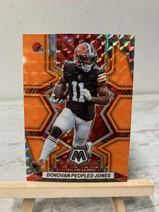 2022 PANINI MOSAIC #49 DONOVAN PEOPLES-JONES ORANGE FLUORESCENT CLEVELAND BROWNS - Picture 1 of 2