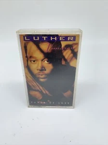 RARE LUTHER VANDROSS POWER OF LOVE CASSETTE TAPE 1991 FUNK SOUL VINTAGE EPIC - Picture 1 of 4
