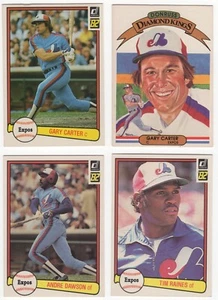 Juego de 24 tarjetas del equipo Donruss Baseball Montreal Expos 1982 - Imagen 1 de 1