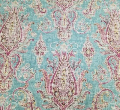 Comercio Justo en Breeze por 54" Ancho P Kaufmann 55% Lino 45% Algodón Azul Foto 1 de 2