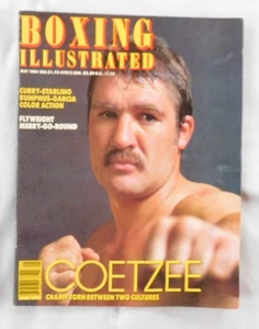 Gerrie Coetzee May 1984 Boxing Illustrated Magazine vg/ex - Picture 1 of 1