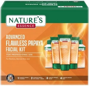 Nature's Essence Advanced Flawless Papaya Facial Kit- 230 gm , Free Shipping - Picture 1 of 2
