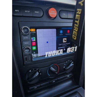 7" For 2005-2009 Ford Mustang Carplay Car Stereo Radio GPS Navi WIFI Android 12 Foto 1 de 4