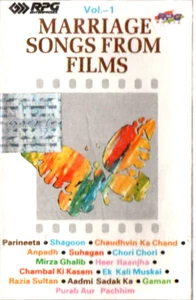 MARRIAGE SONGS FROM FILMS - BRAND NEW MUSIC AUDIO CASSETTE - Picture 1 of 2