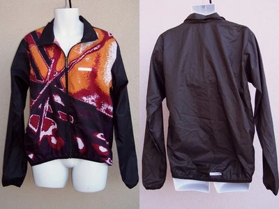 Louis Garneau Bike cycling jacket windbreaker size L full zip Unisex black gold - Image 1 of 4