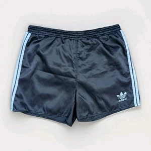ADIDAS Sampdoria Glanz Nylon Shorts 176 schwarz Sporthose Fußball Vintage Retro - Bild 1 von 21