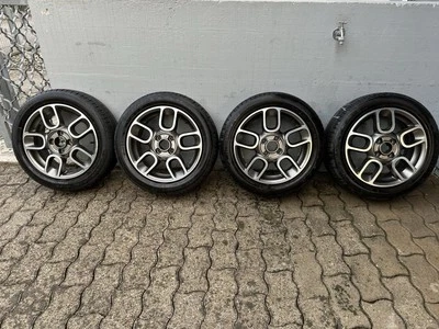 4 ORIGINAL 15" ALU SOMMERRÄDER FIAT 500 185/55R15 82H  - Bild 1 von 4