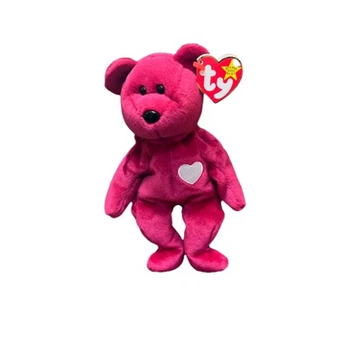 TY Beanie Baby - VALENTINA the Red Bear (8.5 inch)- New Love Stuffed Animal Gift - Image 1 of 3