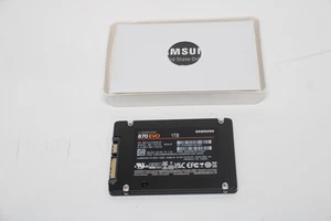 SSD interne 6.35 cm (2.5) Samsung 870 EVO 1 TB SATA 6 Gb/s au dtail MZ-77E1T0B/E - Afbeelding 1 van 1