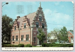 Lewes, Delaware Zwaanendael House Museum Chrome Postcard by C. H. Ruth - Picture 1 of 2