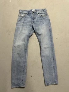 Pantalones de mezclilla Todd Snyder para hombre 30x32 12,5 oz ribete calce ajustado botón mosca - Imagen 1 de 10