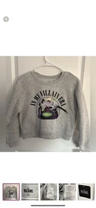 NWT- Disney Villains "In My Villain Era" girls sweatshirt, size 12 - Picture 1 of 6