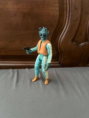 Star Wars Greedo 3.75in Action Figure from Cantina Bar Section Set 2002 Walmart - Image 1 of 4
