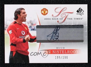 2004 SP Authentic Manchester United Sign of the Times Ruud Van Nistelrooy Auto - Picture 1 of 3