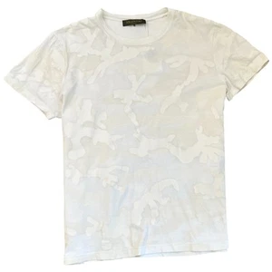 Valentino Garavani Men's Camouflage Logo Print Sweatshirt White M - Picture 1 of 14