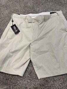 RLX Ralph Lauren Beige Tailored Fit Twill Shorts Mens Size 40 - Picture 1 of 4