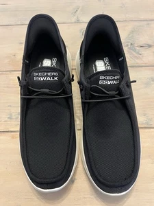 Zapatos sin cordones Skechers Go Walk para hombre talla 8 espuma viscoelástica manos libres comodidad - Imagen 1 de 10