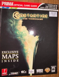 Prima Constantine The Videogame Strategy Guide WITH EXCLUSIVE MAPS - Picture 1 of 1