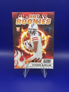 2025 Panini Score #7 Tetairoa McMillan RC Rookie Card Hot Rookies Panthers - Bild 1 von 2