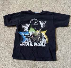 Vintage Star Wars Boys Size 7 T-shirt - Picture 1 of 3