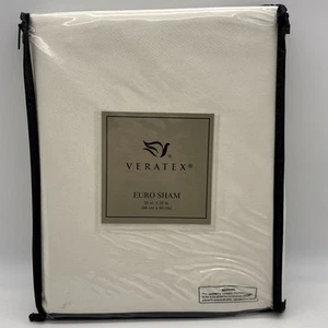 Veratex DEVILLE Reversible Euro Sham European Pillow Case NEW 26" - Picture 1 of 6