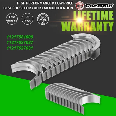STD Crankshaft Main & Rod Bearing Set For BMW X1 X3 X4 X5 X6 335i 525i N55 3.0L - Image 1 of 4