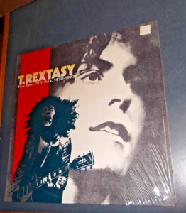 T-REXTASY THE BEST OF T-REX 1970-73 VINYL LP RECORD WARNER W1-25333 - Imagen 1 de 6