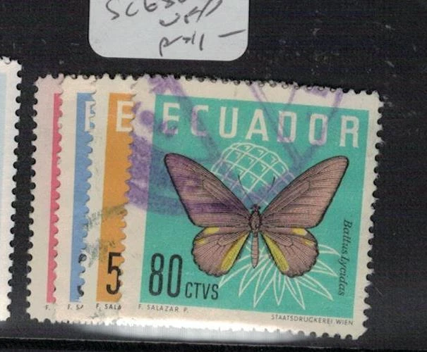 Ecuador Butterfly SC 680-3 VFU (7egc) - Image 1 of 1
