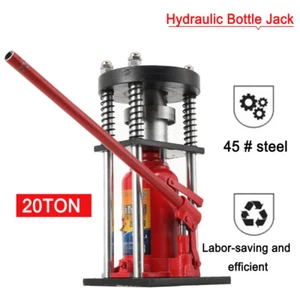 16-38mm Hydraulic Bottle Jack Hose Crimper Manual Benchtop Hydraulic Tool 20 Ton - Picture 1 of 14