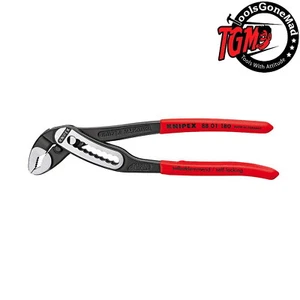 KNIPEX 7" 180mm Alligator Adjustable Water Pump Pliers Multigrips 8801180 - Picture 1 of 2